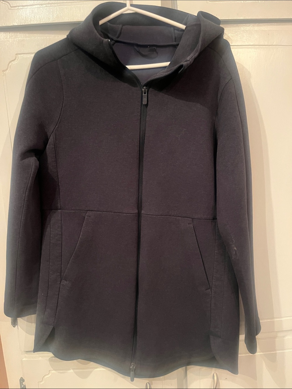 Lululemon Going Places Blue/Gray Hooded Jacket